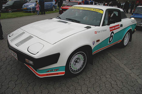 Peter D. Nielsen er en af topkørerne i Dunlop Historic Rally Cup med en Triumph TR8, som for 30 år siden var med i toppen af dansk rallysport med Jan Mortensen bag rattet.
